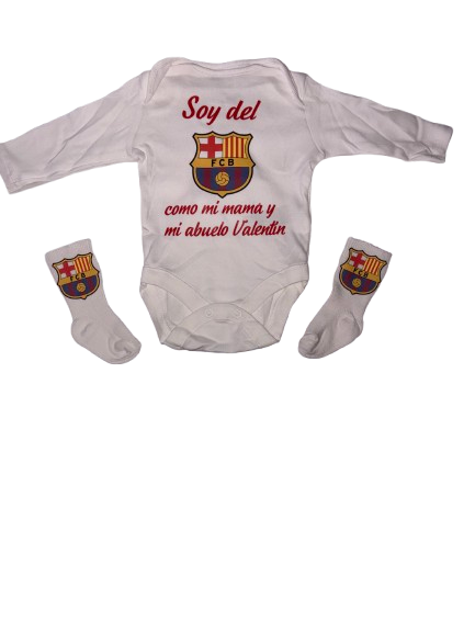 Conjunto body y calcetines